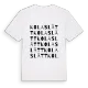 Kolaslätt ordlek t-shirt