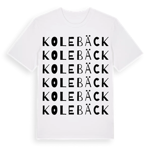Kolebäck ordlek t-shirt – ekologisk bomull t-shirt från Pinshirt