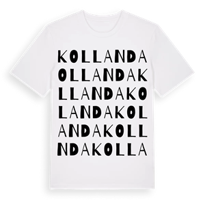 Kollanda ordlek t-shirt – ekologisk bomull t-shirt från Pinshirt