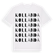 Kollanda ordlek t-shirt