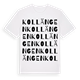 Kollängen ordlek t-shirt