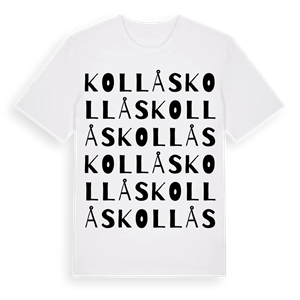 Kollås ordlek t-shirt – ekologisk bomull t-shirt från Pinshirt