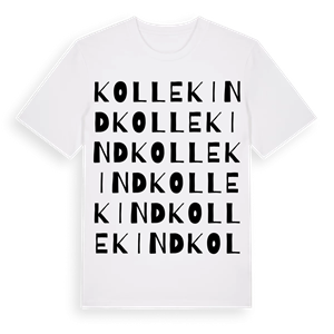 Kollekind ordlek t-shirt – ekologisk bomull t-shirt från Pinshirt
