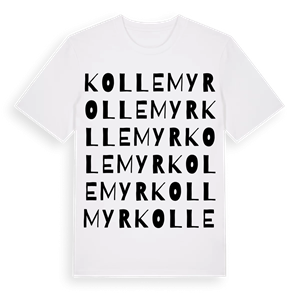 Kollemyr ordlek t-shirt – ekologisk bomull t-shirt från Pinshirt