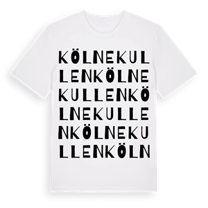 Kölnekullen ordlek t-shirt – ekologisk bomull t-shirt från Pinshirt