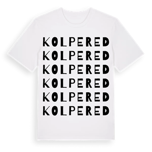 Kolpered ordlek t-shirt – ekologisk bomull t-shirt från Pinshirt