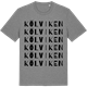 Mid Heather Gray t-shirt med Kölviken ordlek t-shirt