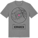 Mid Heather Gray t-shirt med Komarken t-shirt