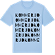 Blue Soul t-shirt med Kommerud ordlek t-shirt