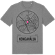 Mid Heather Gray t-shirt med Kongahälla t-shirt
