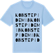 Blue Soul t-shirt med Konstepidemin ordlek t-shirt