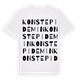 Konstepidemin ordlek t-shirt