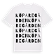 Köparegården ordlek t-shirt