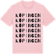 Pink Cotton t-shirt med Köpingen ordlek t-shirt