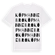 Köpmannebro ordlek t-shirt