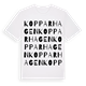 Kopparhagen ordlek t-shirt