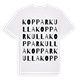 Kopparkulla ordlek t-shirt