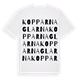 Kopparnaglarna ordlek t-shirt