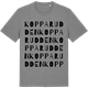 Mid Heather Gray t-shirt med Kopparudden ordlek t-shirt