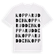 Kopparudden ordlek t-shirt