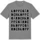 Mid Heather Gray t-shirt med Koppegården ordlek t-shirt