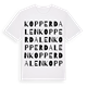 Kopperdalen ordlek t-shirt