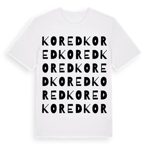 Kored ordlek t-shirt – ekologisk bomull t-shirt från Pinshirt
