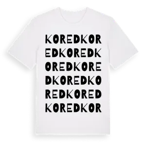 Kored ordlek t-shirt – ekologisk bomull t-shirt från Pinshirt