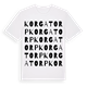 Korgatorp ordlek t-shirt