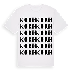 Korn ordlek t-shirt – ekologisk bomull t-shirt från Pinshirt
