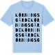 Blue Soul t-shirt med Körningsgärde ordlek t-shirt