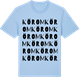 Blue Soul t-shirt med Körom ordlek t-shirt