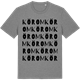 Mid Heather Gray t-shirt med Körom ordlek t-shirt