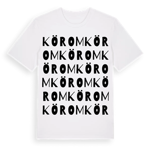 Körom ordlek t-shirt – ekologisk bomull t-shirt från Pinshirt