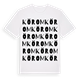 Körom ordlek t-shirt