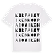Korpaboviken ordlek t-shirt