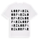 Korpare ordlek t-shirt