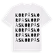 Korpås ordlek t-shirt