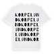Korpelund ordlek t-shirt