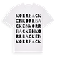 Korrbacken ordlek t-shirt