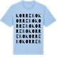 Blue Soul t-shirt med Korrebo ordlek t-shirt