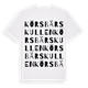 Körsbärskullen ordlek t-shirt
