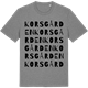 Mid Heather Gray t-shirt med Korsgården ordlek t-shirt