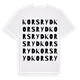 Korsryd ordlek t-shirt