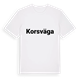 Korsväga fetstil t-shirt