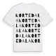 Kortedala ordlek t-shirt