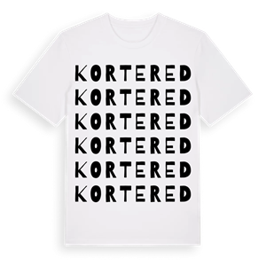 Kortered ordlek t-shirt – ekologisk bomull t-shirt från Pinshirt