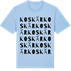 Blue Soul t-shirt med Koskär ordlek t-shirt