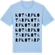 Blue Soul t-shirt med Kotarp ordlek t-shirt