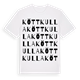Köttkulla ordlek t-shirt